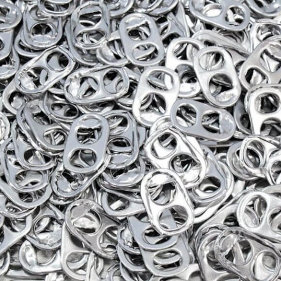 2300+ Soda Pop Beer Aluminum Can Pull Tabs Pop Tops for Arts & Crafts Over 2 lbs - Picture 1 of 2